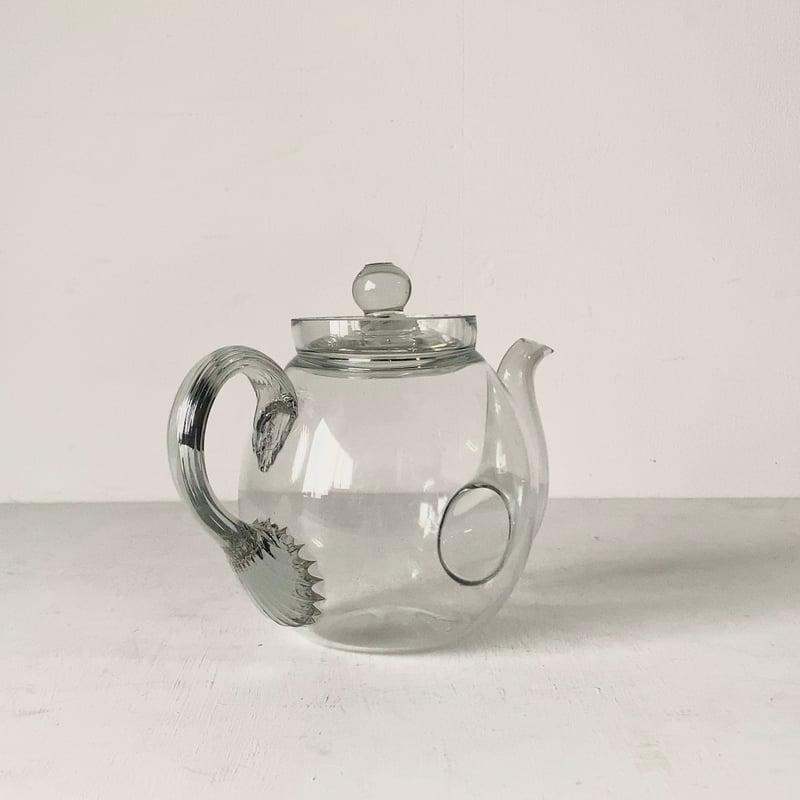 アンティーク ガラス 明治期頃 菊形 小皿 5枚 70515