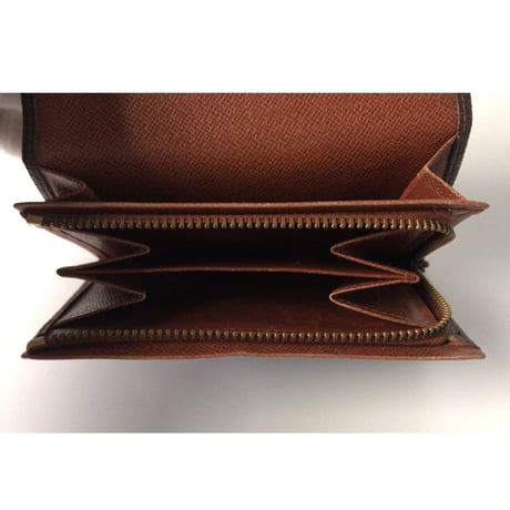LOUIS VUITTON  ルイヴィトン  モノグラム  L字ファスナー  コンパクトウォレット ヴィンテージ  エクレール ファスナー  ハーフフラップ付  ミニ財布 コインケース　極美品