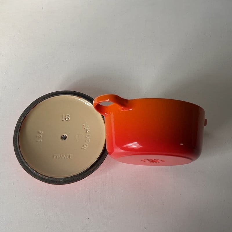 LE CREUSET ル・クルーゼ ココットロンド 16cm 旧箱デッドストック