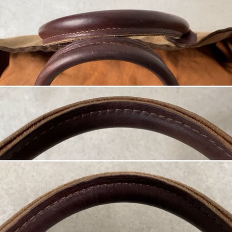 americanoutdoorsman  アメリカンアウトドアーズマン ショルダートートバッグ キャンバス レザー  USAヴィンテージ