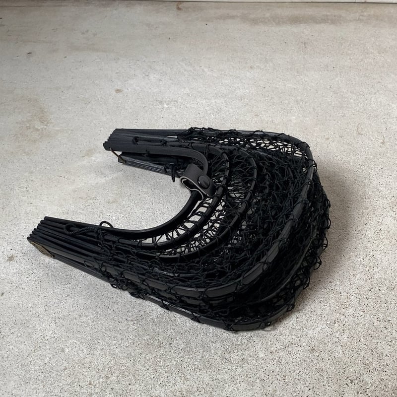 折りたたみかご ピーコックバッグ ヴィンテージ レトロ 1960年代 竹