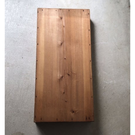 古い餅箱  無地  蓋無し　檜無垢材  アンティーク木箱 ヴィンテージウッドボックス  道具箱  美品 (4点ございます)