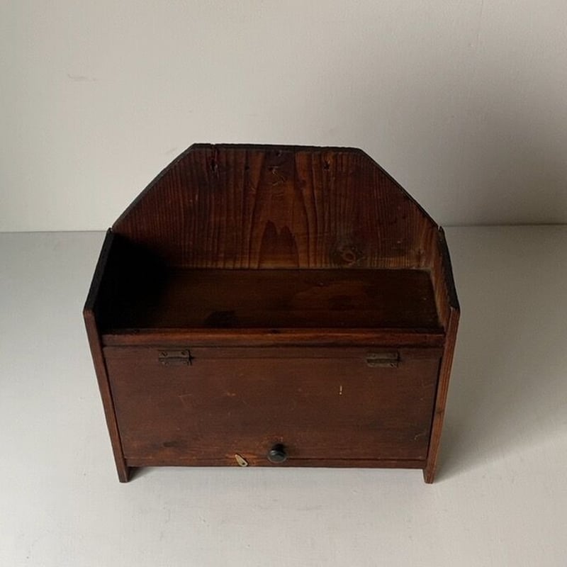 ぼて箱　アンティーク　骨董　 ぺんてる特許マーク入り 格式高い御文章箱｜家紋入り｜アンティーク骨董品 - メルカリ