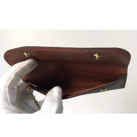 LOUIS VUITTON  ルイヴィトン  モノグラム  ミュルティクレ・ラバ　M60029　フラップ付 キーケース　コインケース　ミニ財布　美品