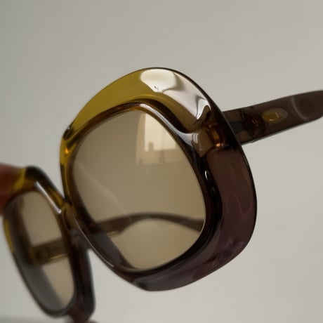 Christian Dior クリスチャンディオール ヴィンテージサングラス  アイウェア 眼鏡 ダークグリーン 鶯色 オールドディオール 中古品（難あり)