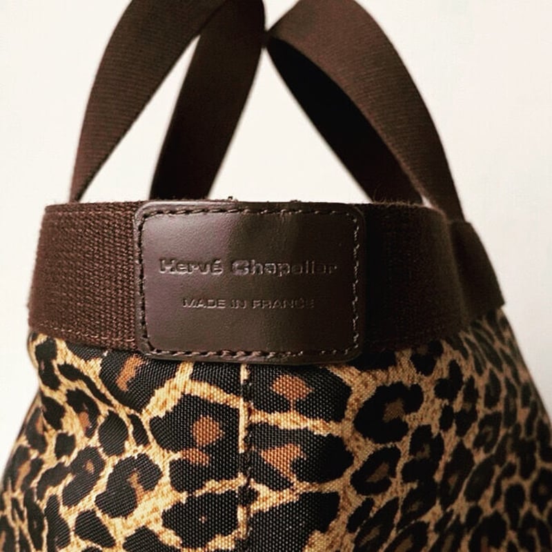 Herve Chapelier エルベ シャプリエ トートバッグ707Fパンサー Herve Chapelier エルベ シャプリエ トートバッグ707Fパンサー