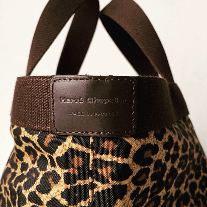 Herve Chapelier エルベ シャプリエ トートバッグ707Fパンサー Herve Chapelier エルベ シャプリエ トートバッグ707Fパンサー