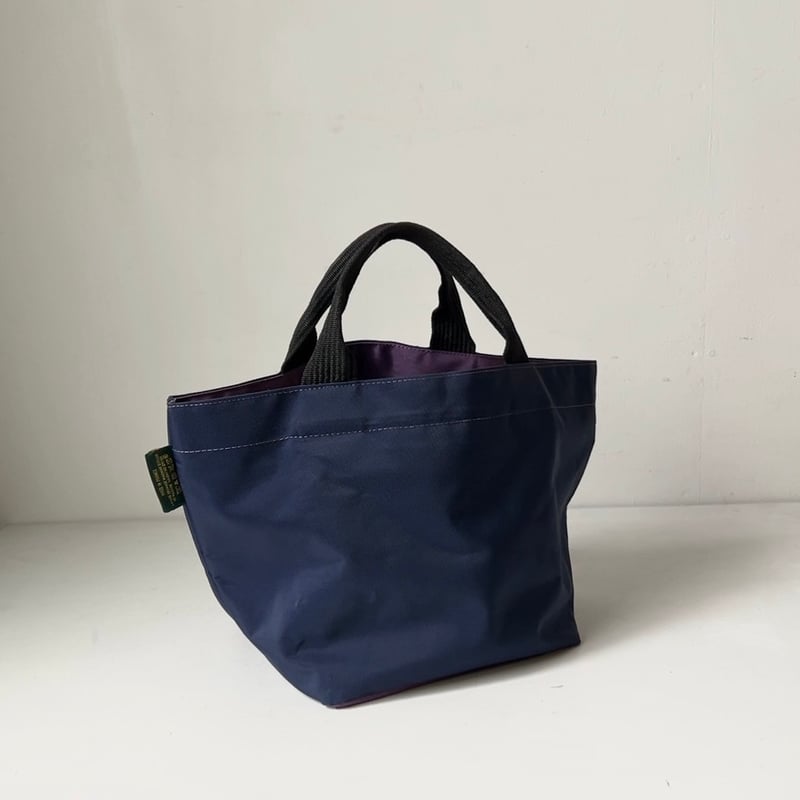 Herve Chapelier エルベシャプリエ 1027N (ナイロン舟型トートM) ネイビ
