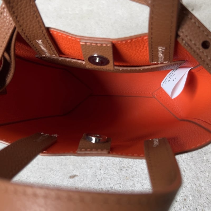 H様おまとめ品 ORCIVAL オーシバル レザーショルダーバッグ ゴールド