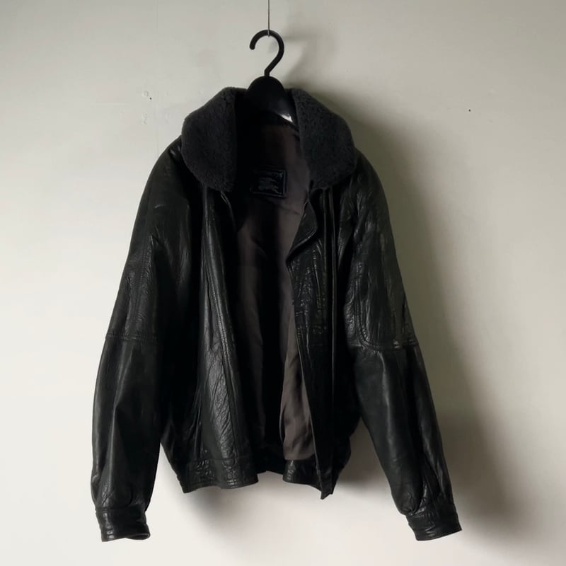 BURBERRYS バーバリーズ 80s~90s ヴィンテージレザージャケット BURBERRYS バーバリーズ 80s~90s ヴィンテージレザージャケット
