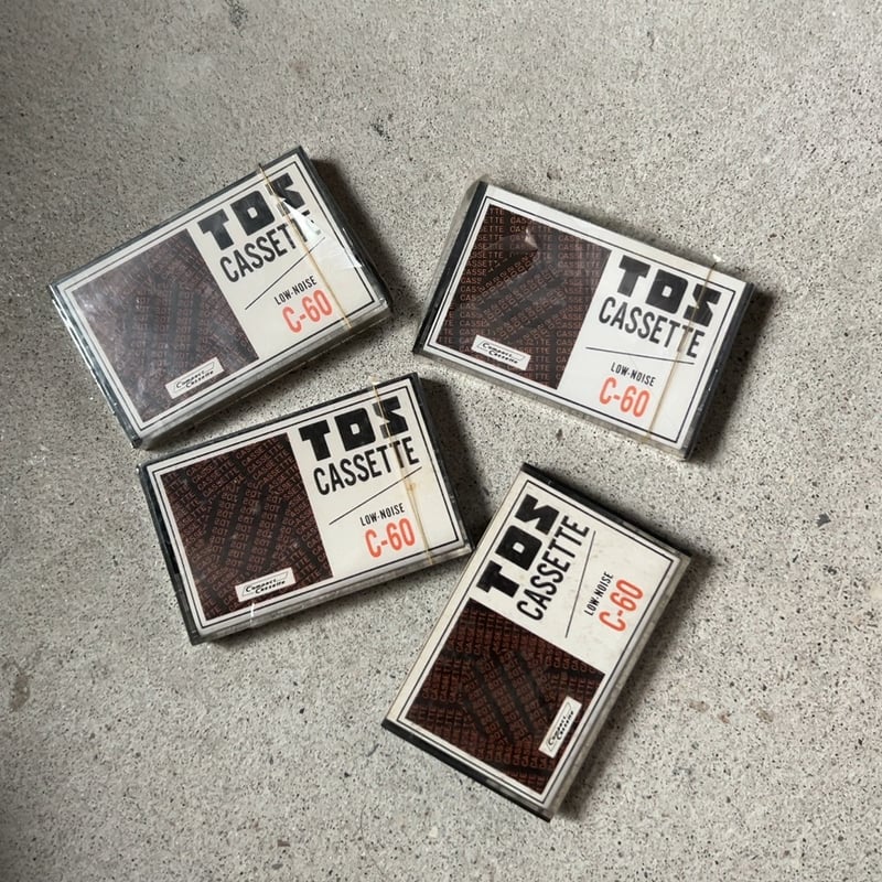 TDK CASSETTE LOW-NOISE C-60 ヴィンテージカセットテープ 未開封品