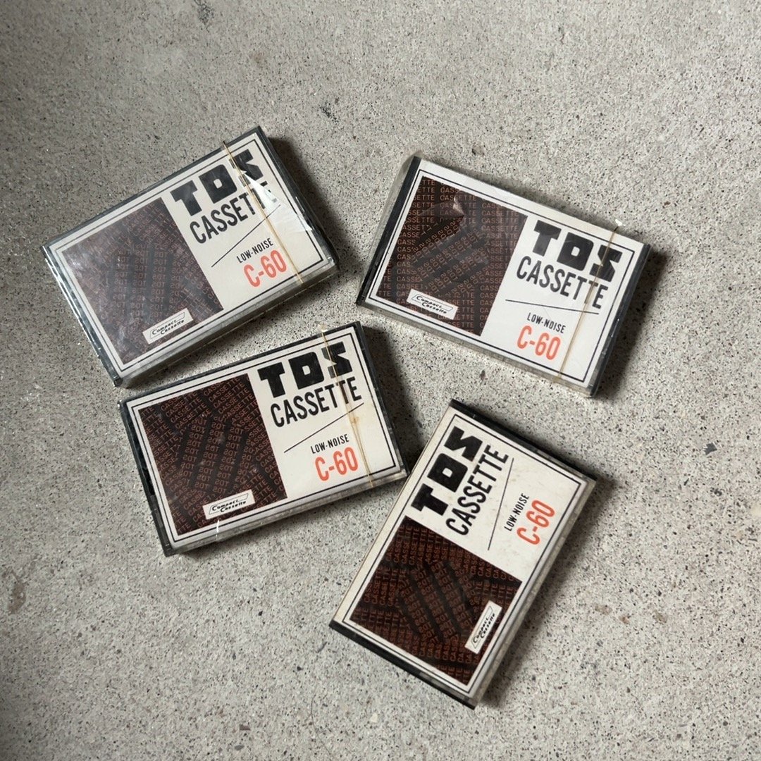 TDK CASSETTE LOW-NOISE C-60 ヴィンテージカセットテープ 未開封品