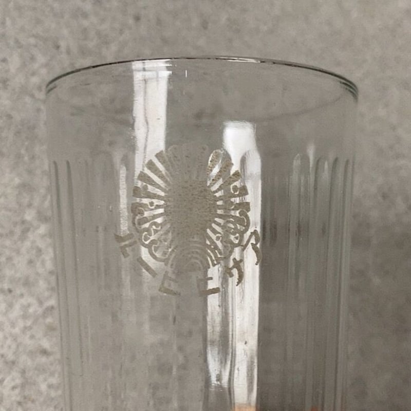 戦前 未使用品 3個セット アサヒビール リボンシトロン グラス ガラス 昭和 アンカーグラス 3個セット アサヒビール/リボンシトロン