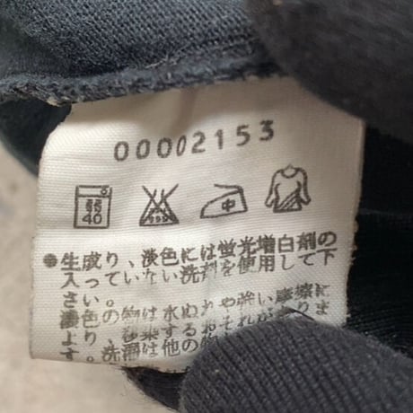 agnes b  アニエスベー   アニエス定番 黒カットソー  レディース S  ロンT 長袖Tシャツ ブラック古着