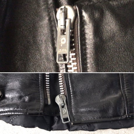 RIVETTS  LONDON  リベッツ ダブルライダースジャケット ブラック・レザー  イギリスヴィンテージ   size38  70sオールドモーターサイクル  made in England