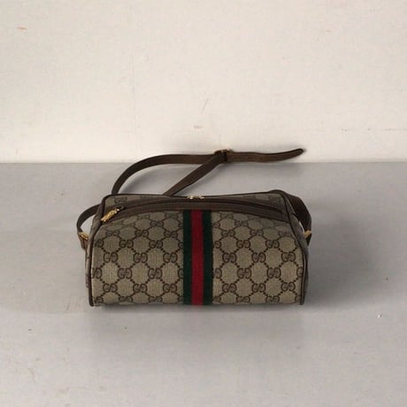 GUCCI オールドグッチ ショルダーバッグ　GG柄 コーティングキャンバス 保存袋付き  56.02.004  中古美品　ヴィンテージバッグ