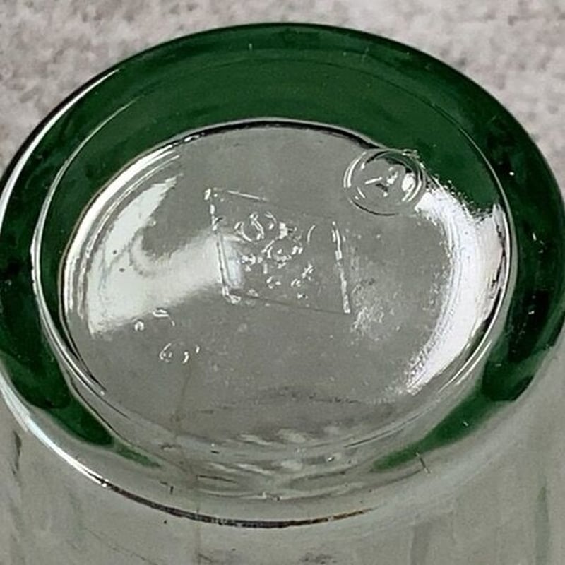 アンカーグラス SGF 島田硝子製造所 刻印有 アンティークグラス 高さ