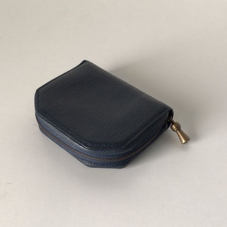 POSTALCO ポスタルコ    Kettle Zipper Wallet Small  ケトルジッパーウォレット-スモール  ネイビー  中古極美品