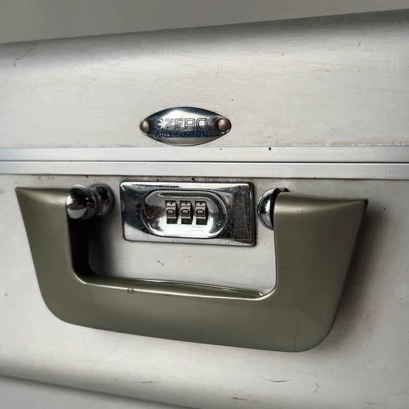 ZERO HALLIBURTON ゼロハリバートン 青ハリ アオハリ ヴィンテージ