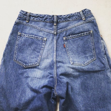 ネペンテス (needles・ニードルス) H.D. PANT - JEAN / ヒザデルパンツ デニム  12OZ DENIM / VINTAGE  サイズ1  レディース  中古品