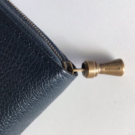 POSTALCO ポスタルコ    Kettle Zipper Wallet Small  ケトルジッパーウォレット-スモール  ネイビー  中古極美品