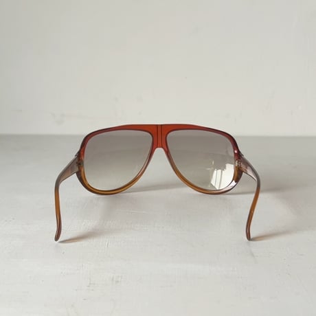 Christian Dior MONSIEUR クリスチャンディオール ムッシュ  ティアドロップサングラス 2038J サイドロゴ  眼鏡  ブラウン  オールドディオール ヴィンテージ 中古美品