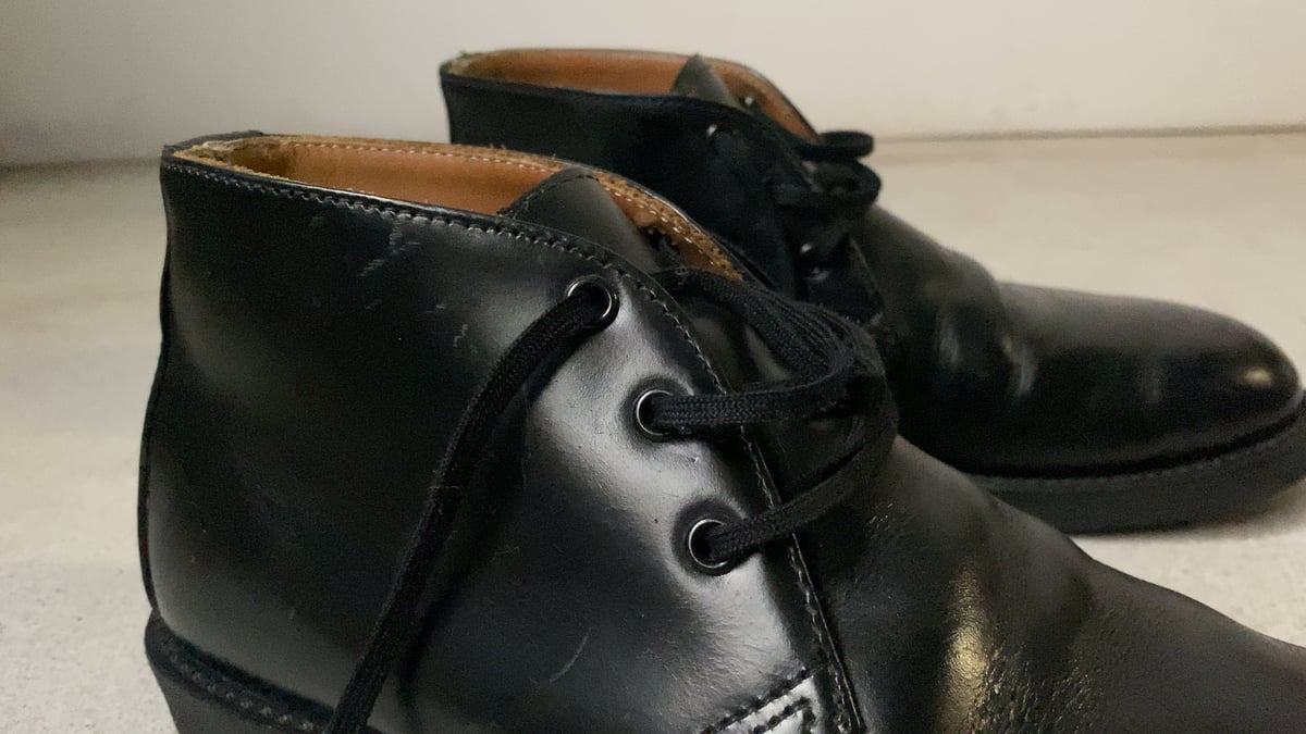 REDWING レッドウィング ポストマンシューズ チャッカ 9196 黒 US6 1/2