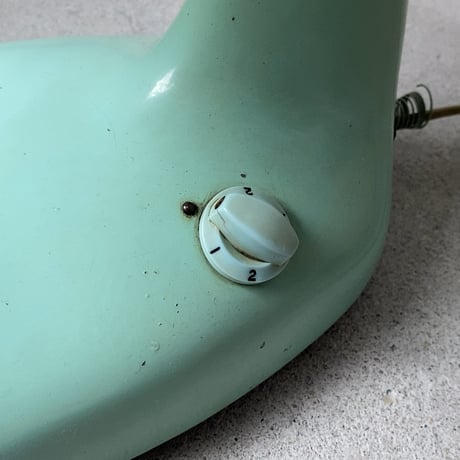 Mitsubishi Electric Mfg.Co.japan 三菱扇風機 AC ELECTRIC FAN 1950〜60年代のオールド三菱 ヴィンテージ家電 ミントグリーン 2段階調 完品範疇