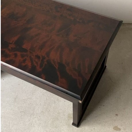 北海道民芸家具  樺材無垢  引出し文机  幅約95cm 座卓 ローデスク ローテーブル ミニテーブル 小机 日本製 民藝家具 HM420