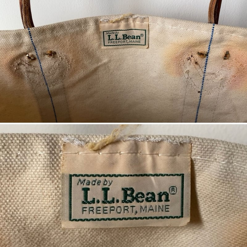 LLBean (オールド エルエルビーン) 70s後期 ラージトート レザー 