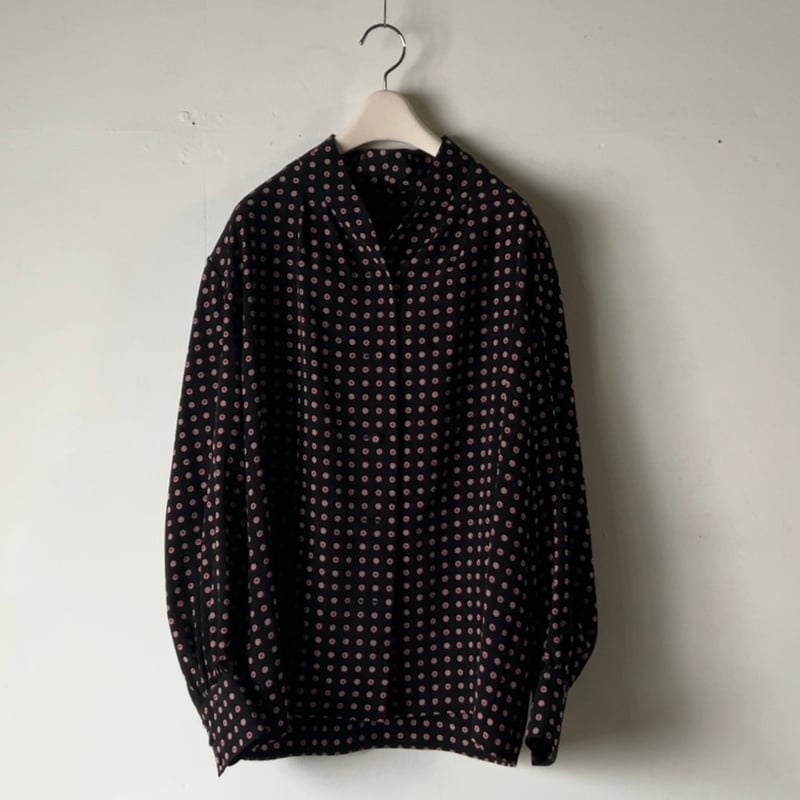 Dior オールドディオール クリスチャンディオール ノーカラーブラウス