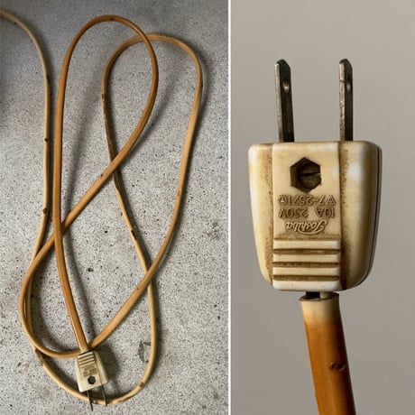 Toshiba 東芝  東京芝浦電気  ヴィンテージ扇風機 ランプ付き 一体型ライト 近未来デザイン 1960s タワー型ランプ レトロ家電 希少 幻の逸品 稼働品 良品　A(ホワイト)