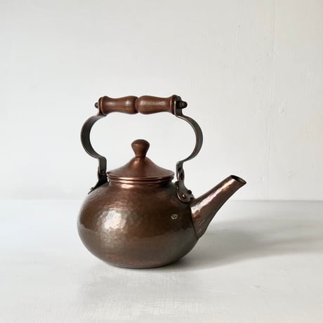 Zint 西ドイツ製 純銅ケトル ジント#200 銅製 コッパー 鎚目紋 銅薬缶 ヤカン 水注 水差し 小さめケトル made in West Germany