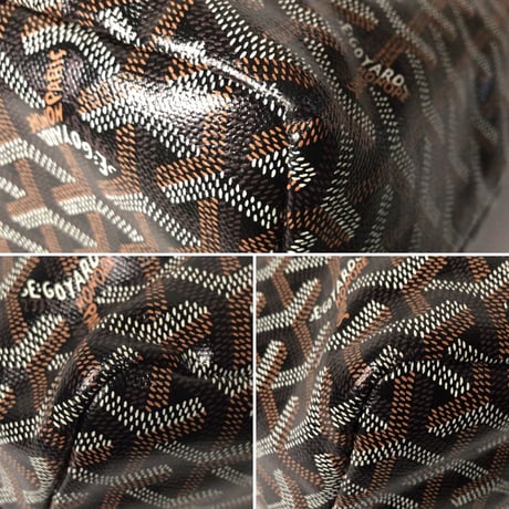 GOYARD ゴヤール  サンルイPM  ポーチ付トートバッグ ノワール(ブラック)×ナチュラル  2020年1月 購入品