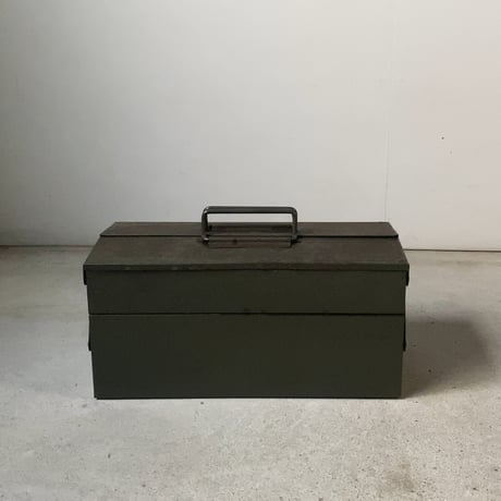 S.P  TOOL BOX  2M-350  エスピー ツールボックス ミリタリーグリーン 両開き クラシック ヴィンテージツールボックス 良品