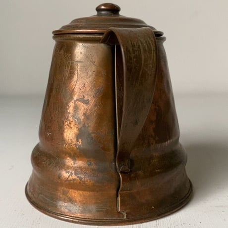 GREGORIAN COPPER社 グレゴリアン コッパー  シュガーポット  アメリカ製 ヴィンテージ 銅製品 蓋付き容器  良品 made in USA