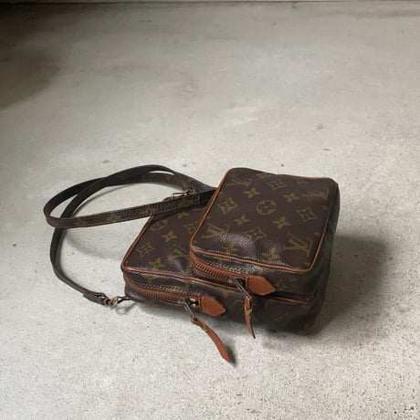 LOUIS VUITTON  ルイヴィトン ミニアマゾン  旧アマゾン  モノグラム  エクレールファスナー レザー摘み付  1970年代  ヴィンテージヴィトン オールドヴィトン 中古美品