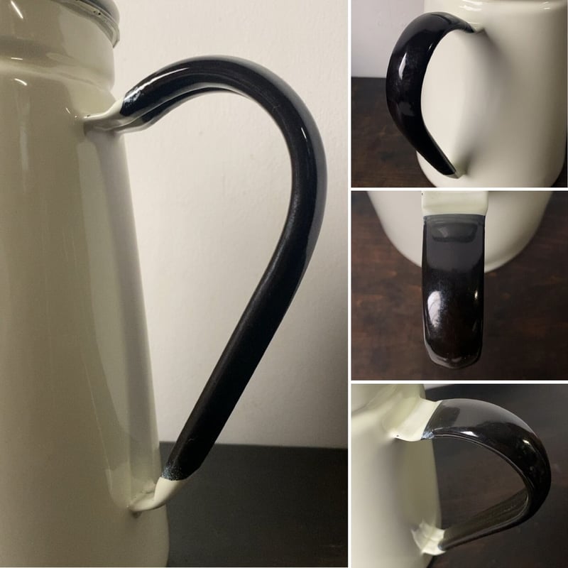 Giraff White&Power ジラフ ホワイト&パワー ホーローポット 2.7