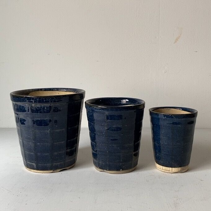 蓋物 3客 瑠璃釉 珍味入れ 銀 銘 龍 鳳凰 明治 大正 昭和初期 蓋物 3客 瑠璃釉 珍味入れ 銀 銘 龍 鳳凰 明治 大正 昭和初期 蓋物