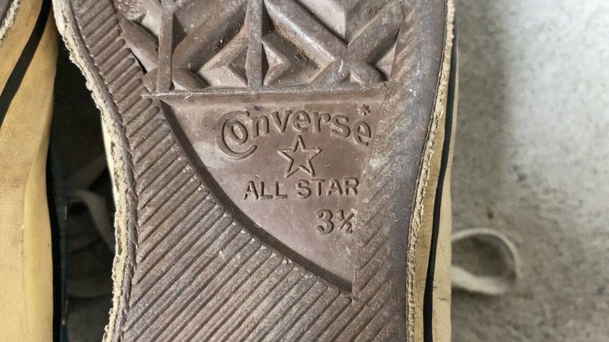 CONVERSE ALL STAR コンバースオールスター 80'S USA製 銀箱 U CONVERSE ALL STAR コンバースオールスター 80'S USA製 銀箱 U