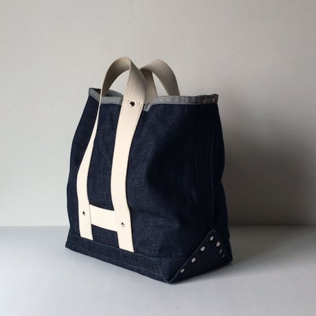 MASTER&Co.(マスターアンドコー) コットントートバッグ デニム  RAIL MAN BAG  レイルマンバッグ  ミディアム MC830  中古美品