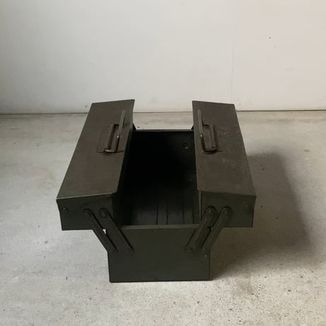 S.P  TOOL BOX  2M-350  エスピー ツールボックス ミリタリーグリーン 両開き クラシック ヴィンテージツールボックス 良品