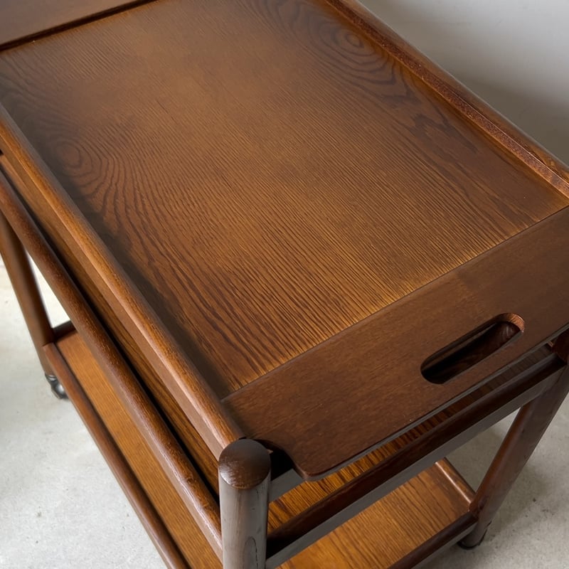 【飛騨産業】キツツキ　キッチンワゴン　トレー 飛騨産業】キツツキ キッチンワゴン トレー - メルカリ