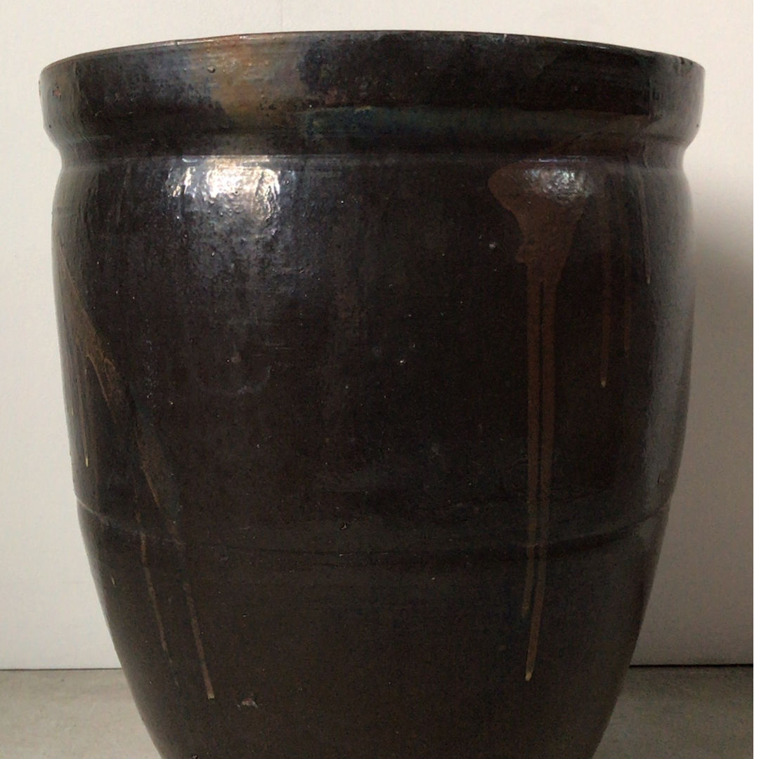 埼玉県引き取り】特大/水瓶/水甕/高さ約88cm/陶器/古道具/骨董