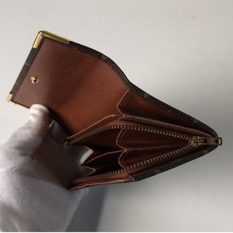 LOUIS VUITTON  ルイヴィトン  モノグラム  L字ファスナー  コンパクトウォレット ヴィンテージ  エクレール ファスナー  ハーフフラップ付  ミニ財布 コインケース　極美品