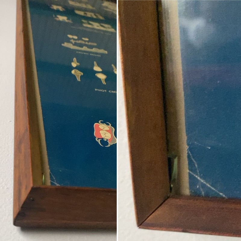 昭和レトロ トライアングル 木製パネルポスター Amazon.co.jp