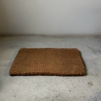 コイアの分厚いバスマット  ココナッツ 天然素材 お風呂マット 銭湯マット 玄関マット 泥除け ガーデニング 良品