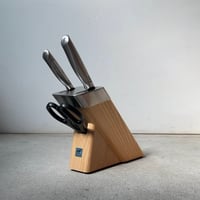 ZWILLING  ツヴィリング J.A. ヘンケルス  セルフシャープニングナイフブロックセット  包丁2本+キッチンハサミ1本　キッチンツール　中古美品
