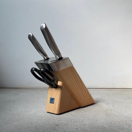 ZWILLING  ツヴィリング J.A. ヘンケルス  セルフシャープニングナイフブロックセット  包丁2本+キッチンハサミ1本　キッチンツール　中古美品