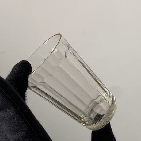 昭和期アンカーグラス 小サイズ  高さ約9cm  SGF刻印  MADE IN JAPAN  気泡ガラス ヴィンテージグラス